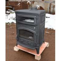 promotion cast iron wood cooking stove with oven