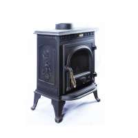 Top protector cast iron or steel wood burning stove